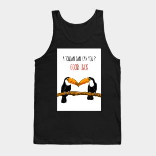 Toucan Themed Good Luck Tank Top